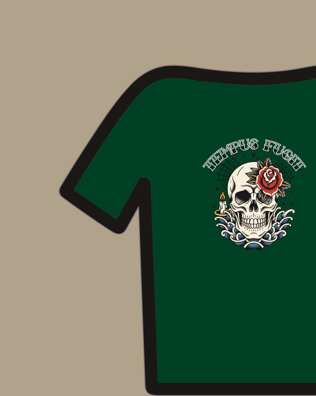 STREET PHILOSOPHY - T-SHIRT TEMPUS FUGIT